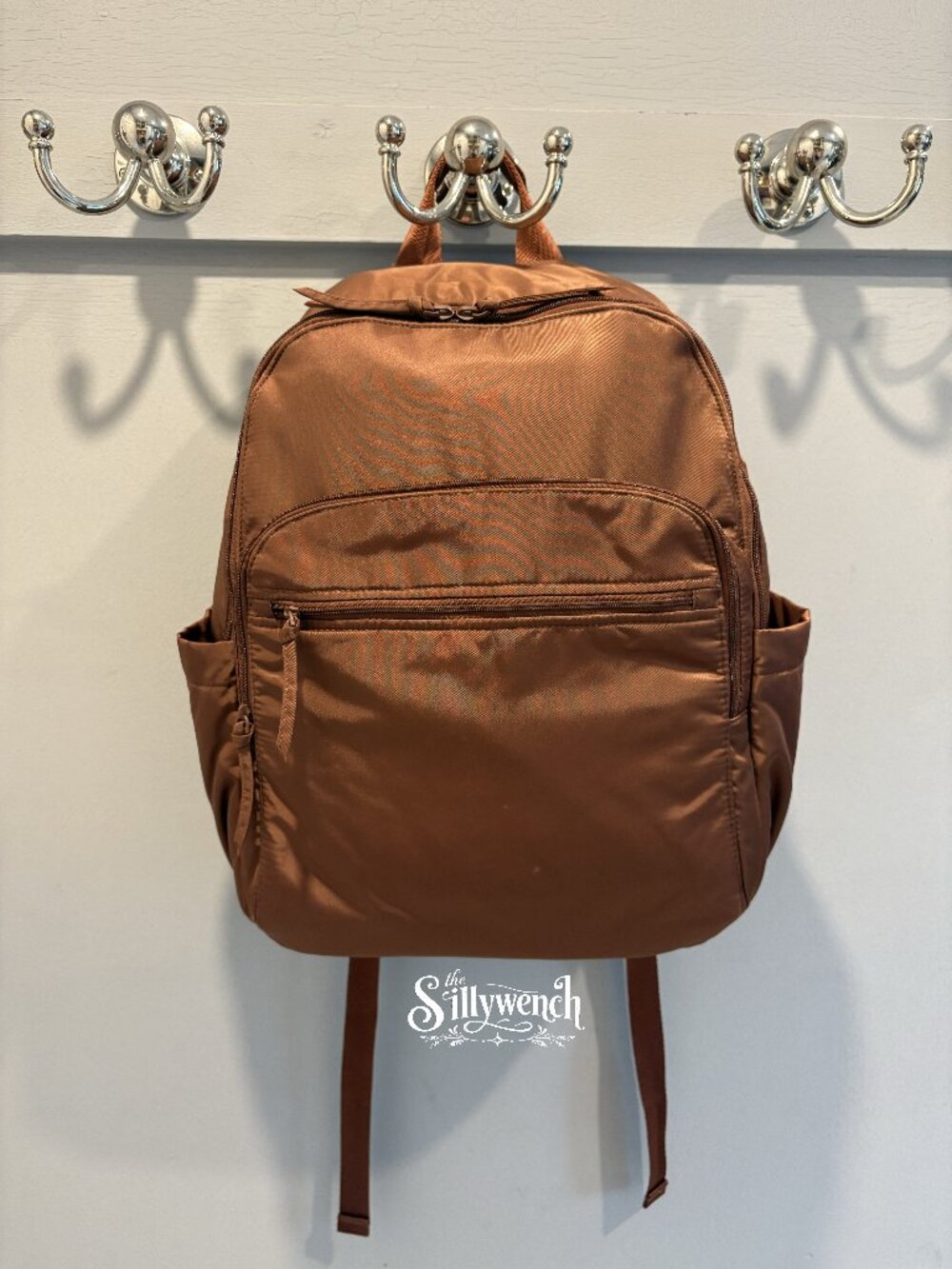 Vera Bradley Cinnamon Bancroft Nylon Backpack